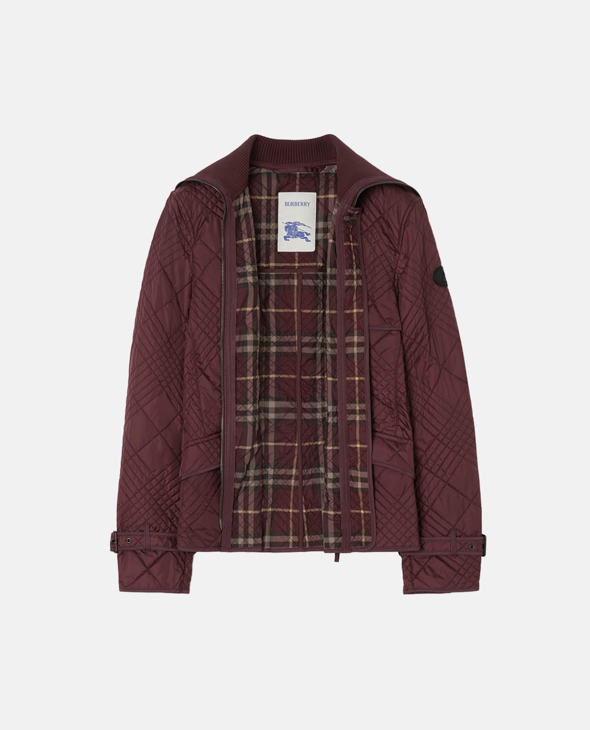 Áo khoác Abbeydale họa tiết Burberry Check