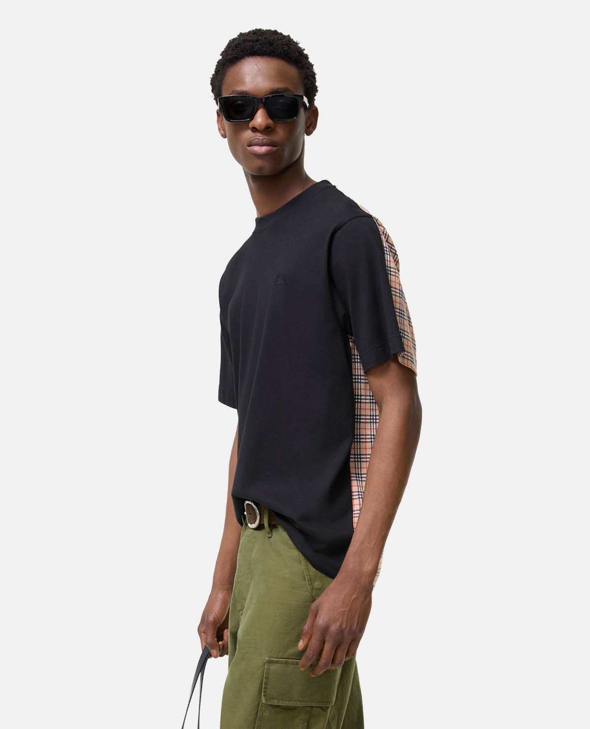 Áo thun tay ngắn họa tiết Burberry Check