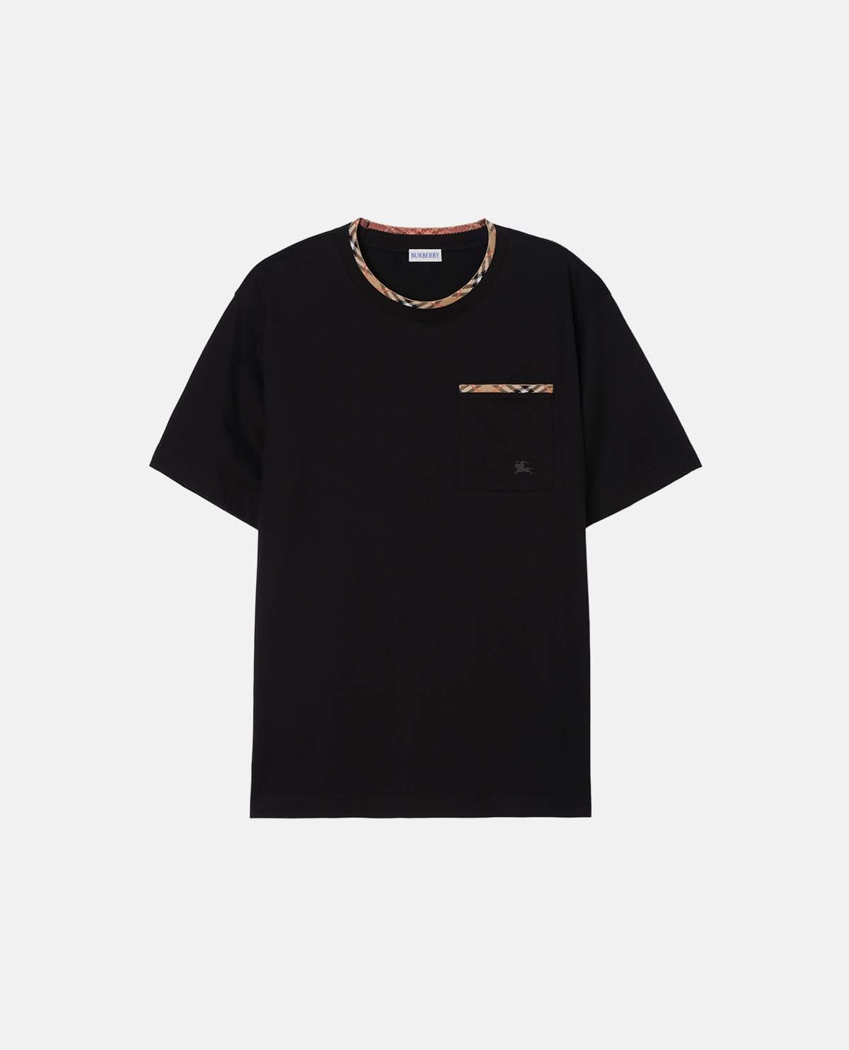 Áo thun tay ngắn họa tiết Burberry Check