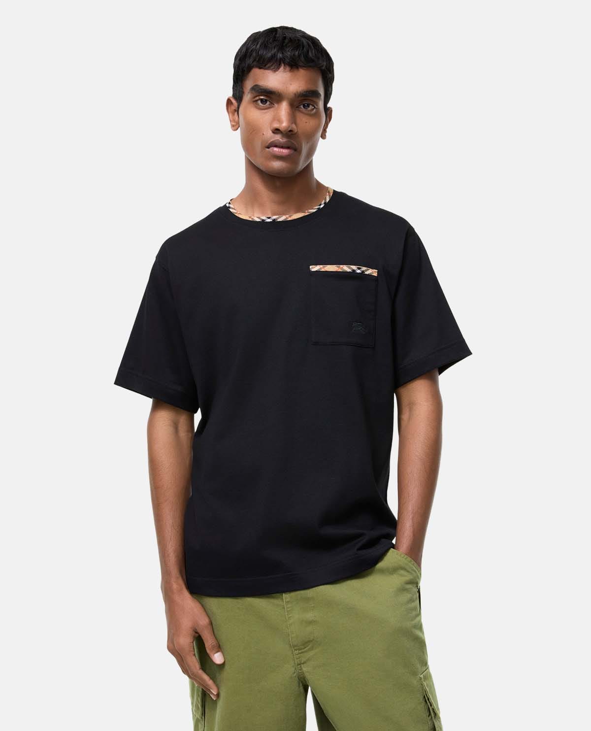 Áo thun tay ngắn họa tiết Burberry Check