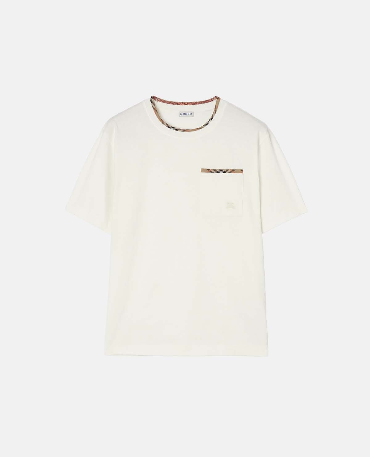 Áo thun tay ngắn họa tiết Burberry Check
