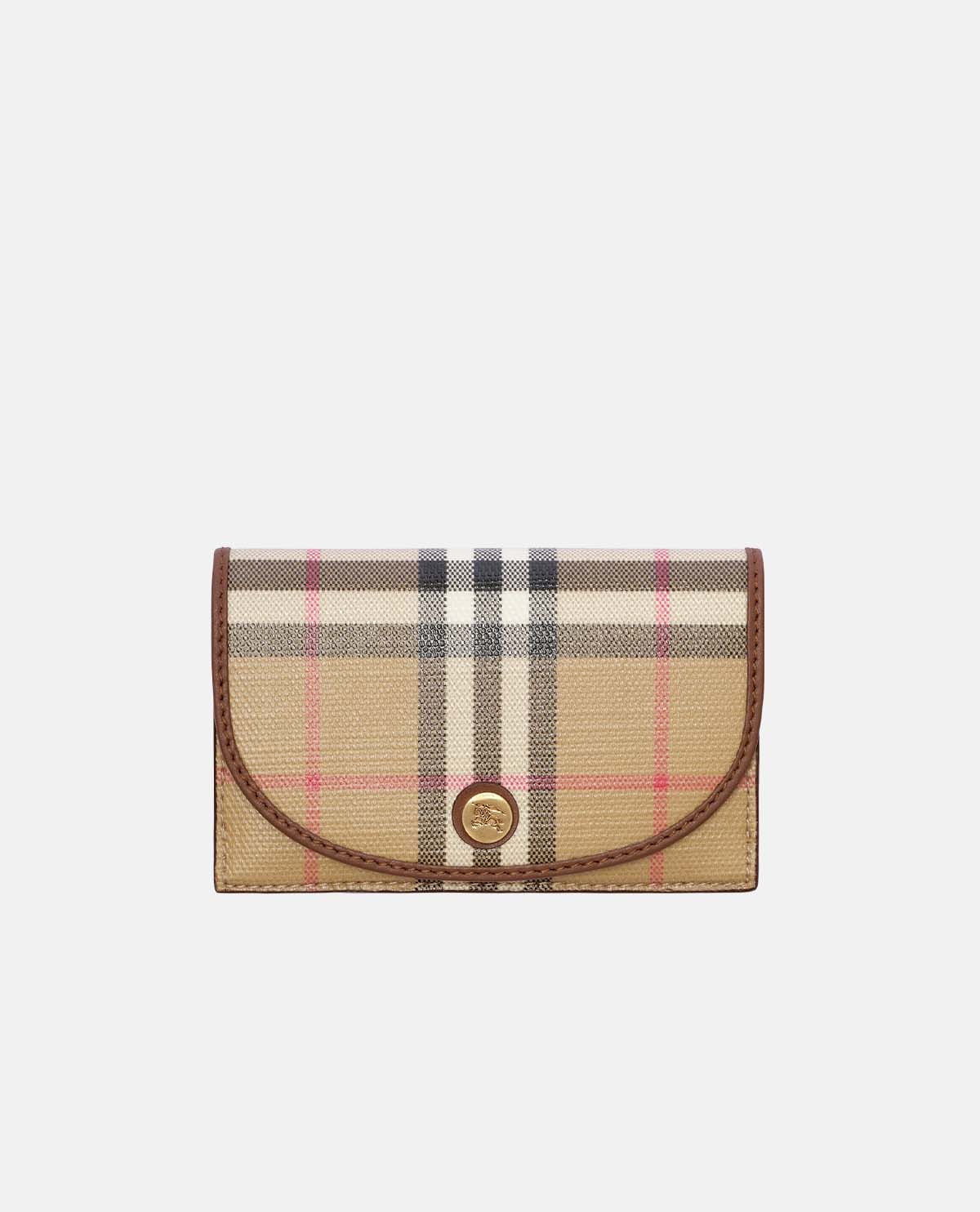 Ví đựng thẻ họa tiết Burberry Check