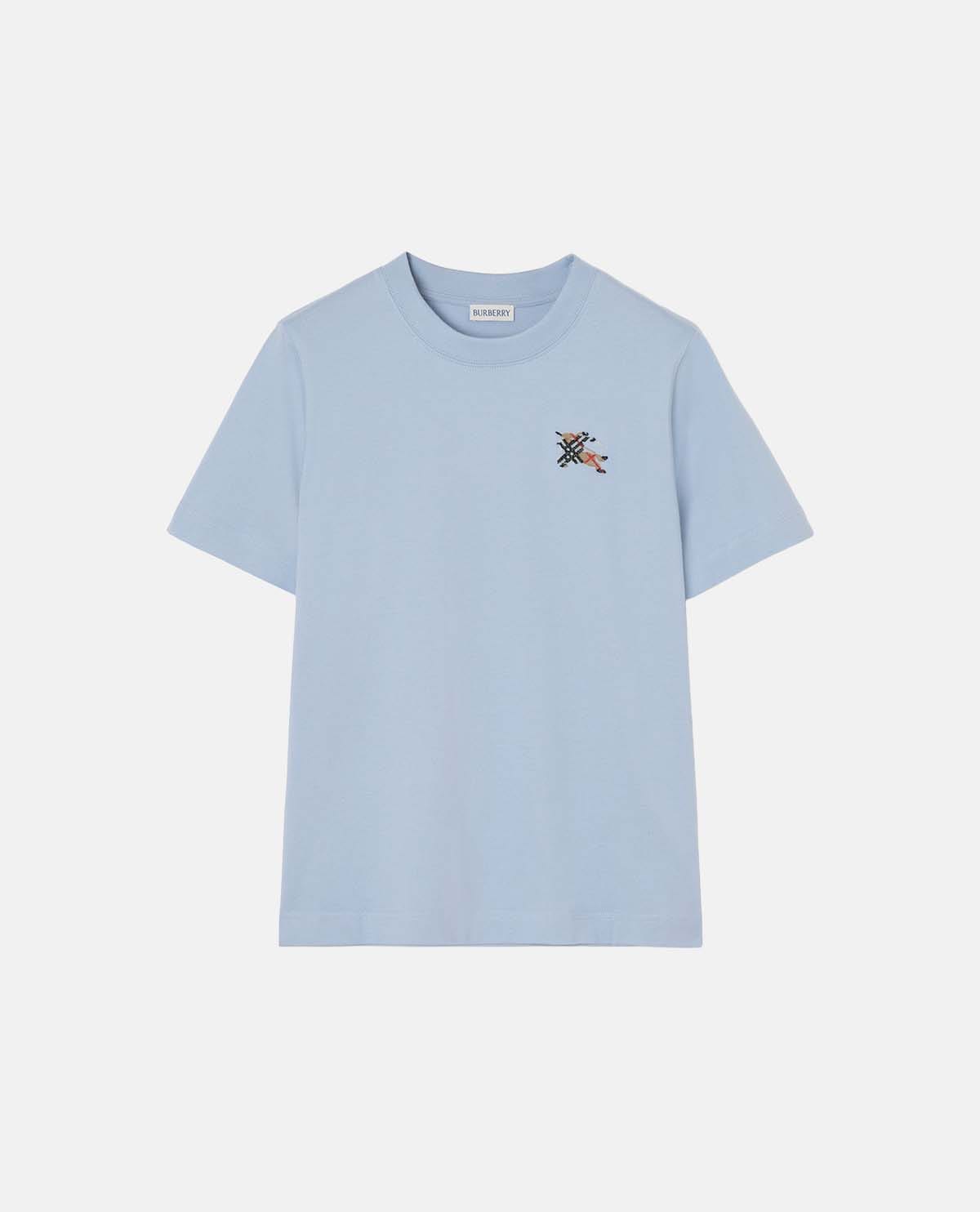 Áo thun cotton tay ngắn Knight Check