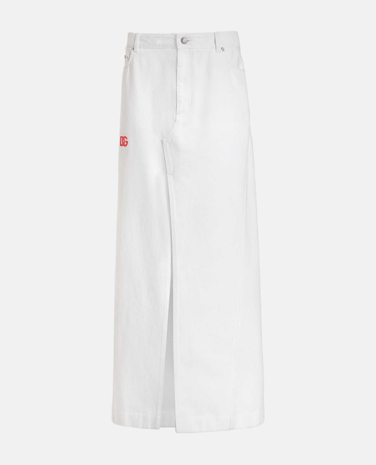 Chân váy jeans dài