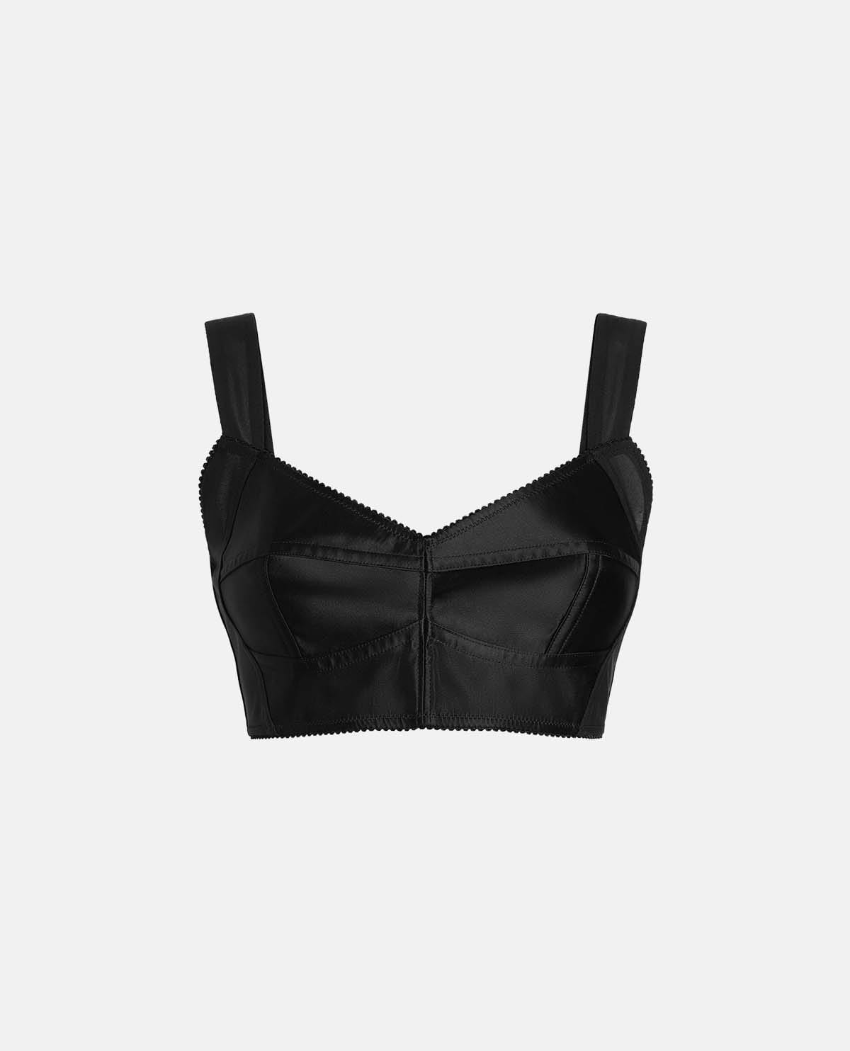 Áo bustier satin