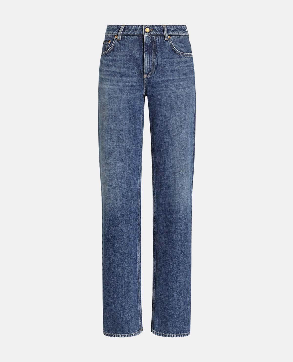 Quần jeans ống đứng 5 túi