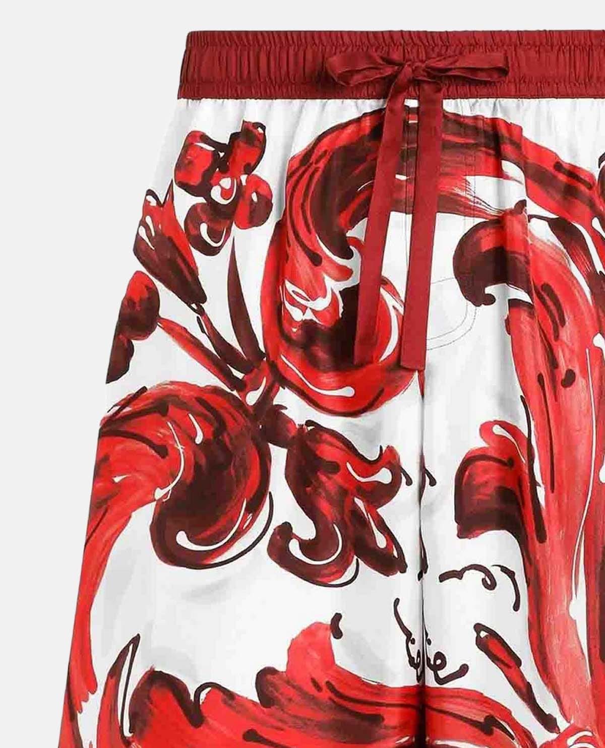 Quần short bermuda họa tiết Maiolica