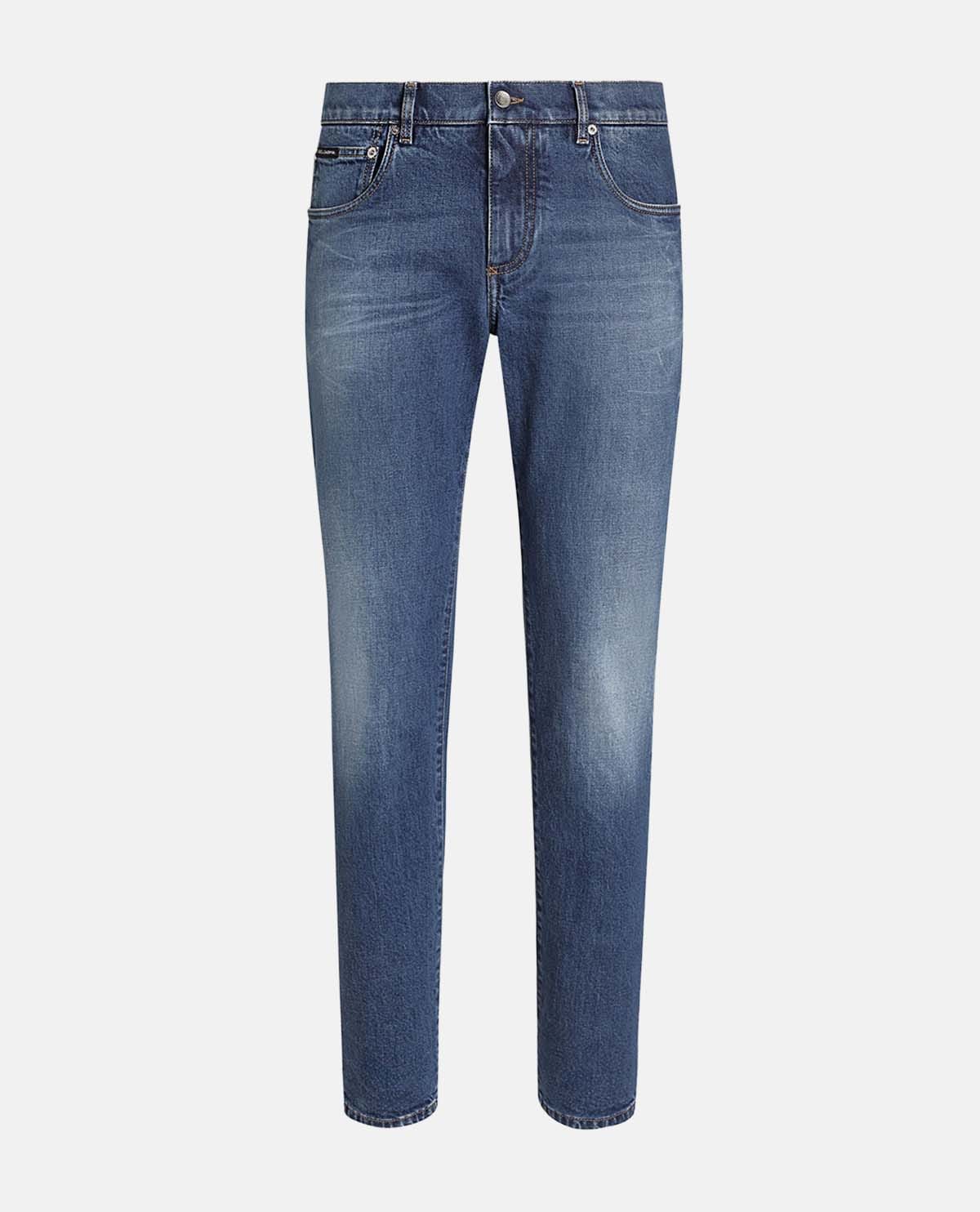 00s dolce&gabbana indigo skinny denim Skinny jeans in blue - Dolce 