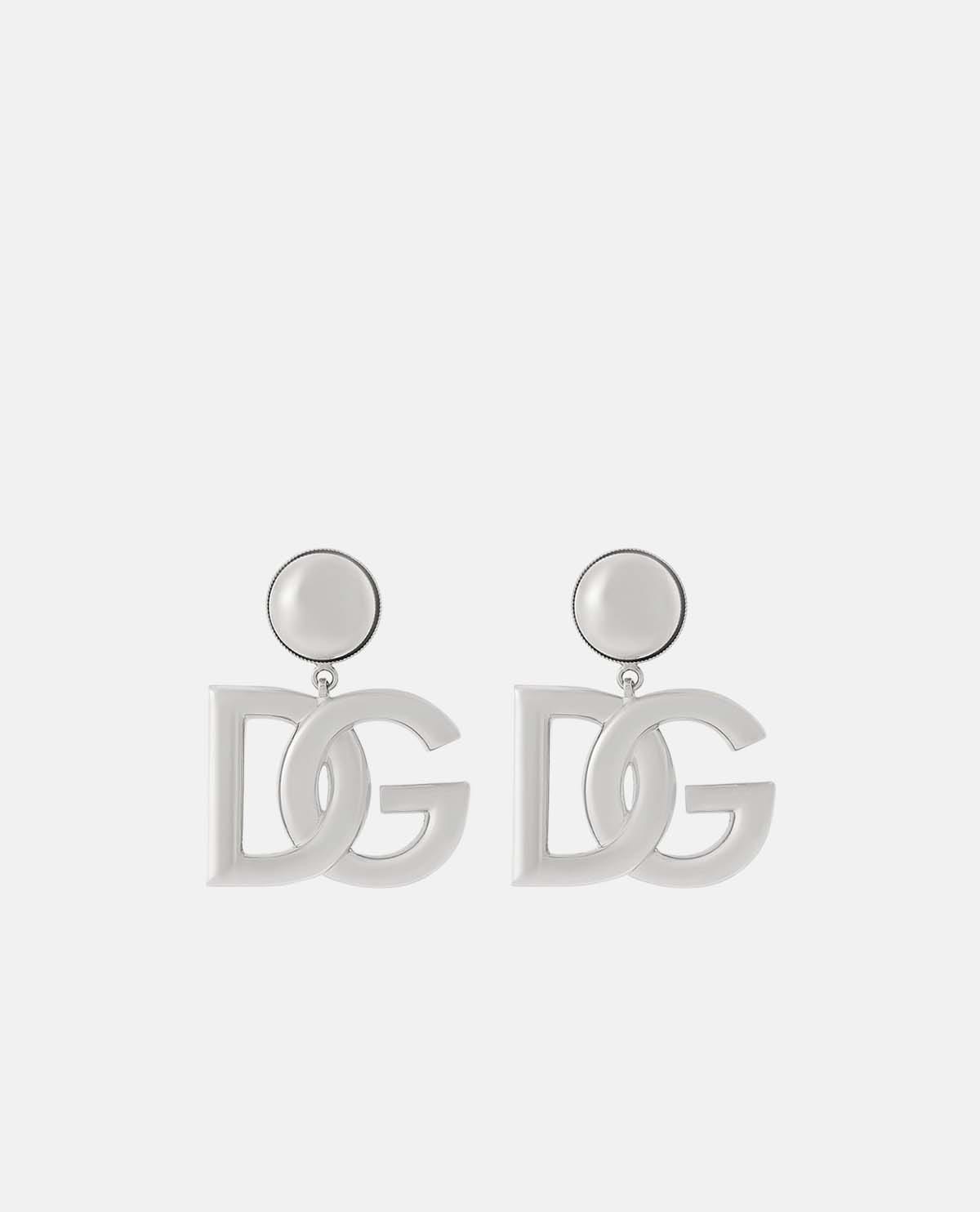 Khuyên tai kẹp phối logo DG