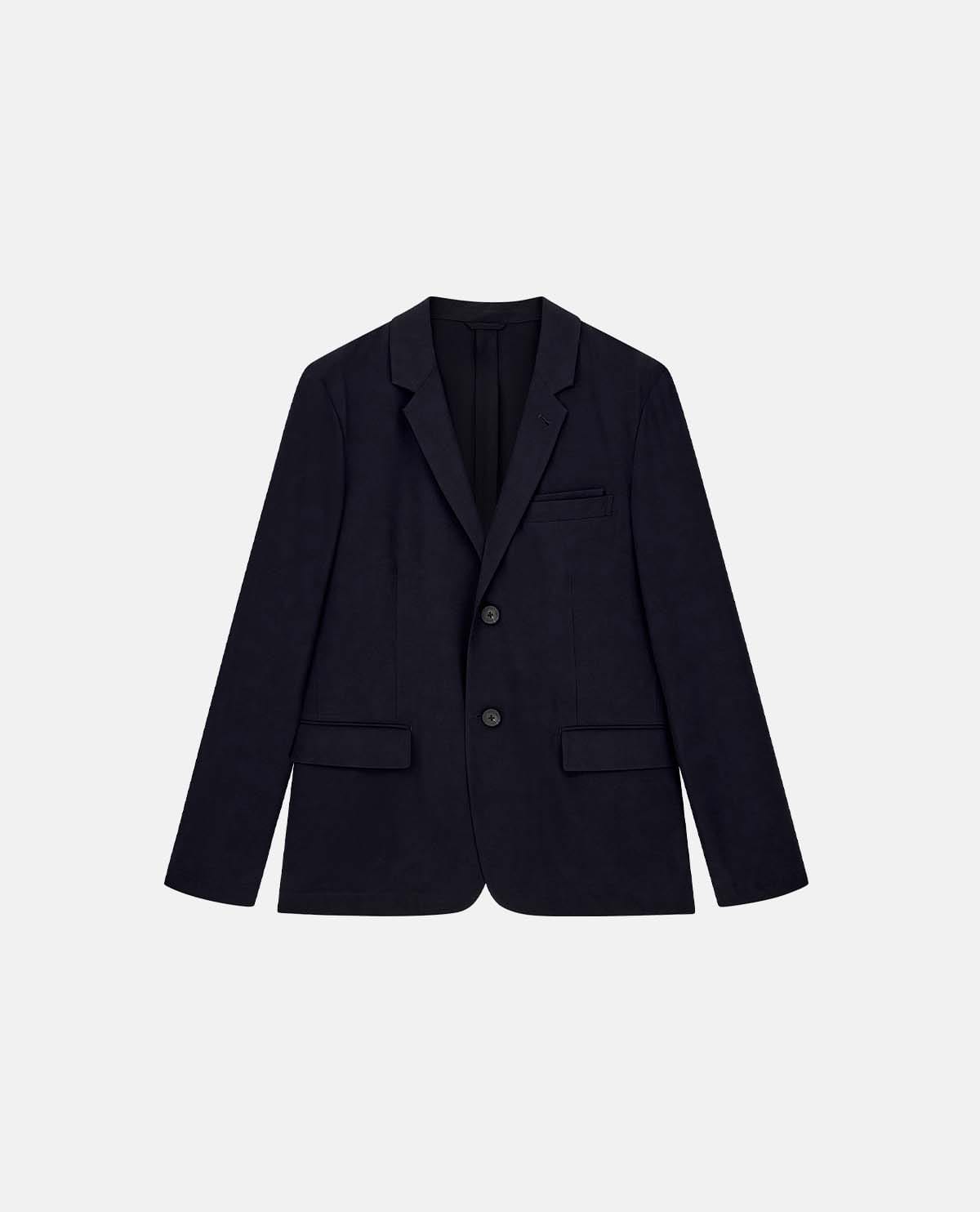 Áo blazer tay dài phối hàng khuy đơn
