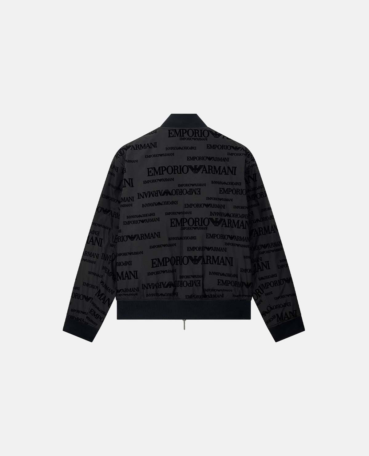 Áo khoác bomber 2 mặt in logo