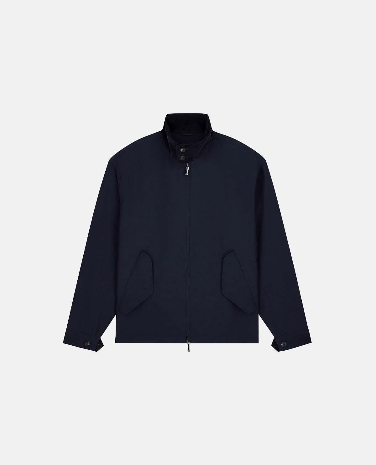 Áo khoác blouson cotton tay dài