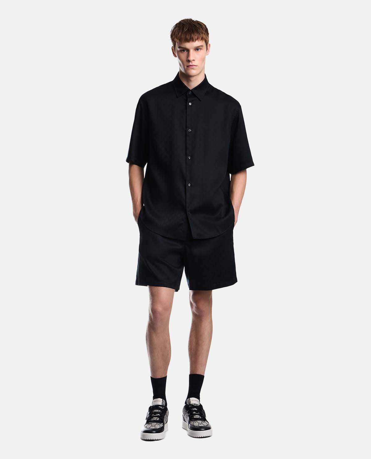 Áo sơ mi tay ngắn dáng regular fit