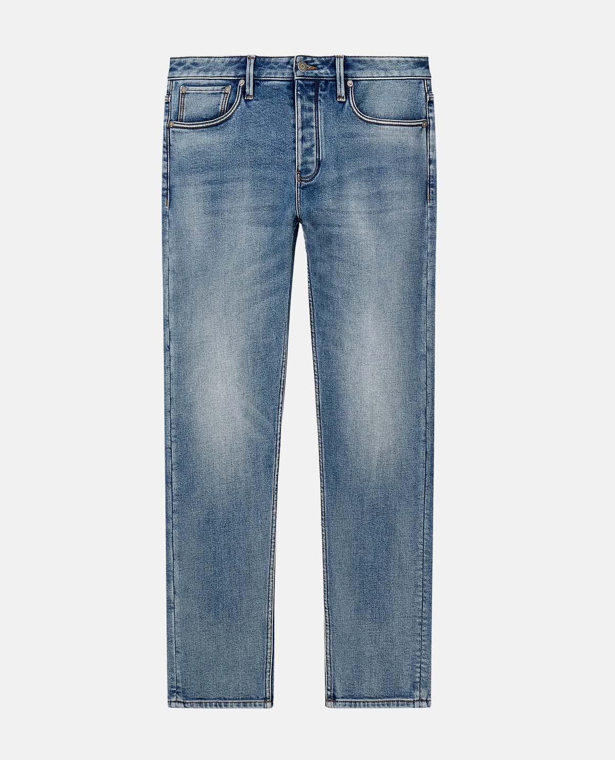 Quần jeans ống suông thiết kế 5 túi