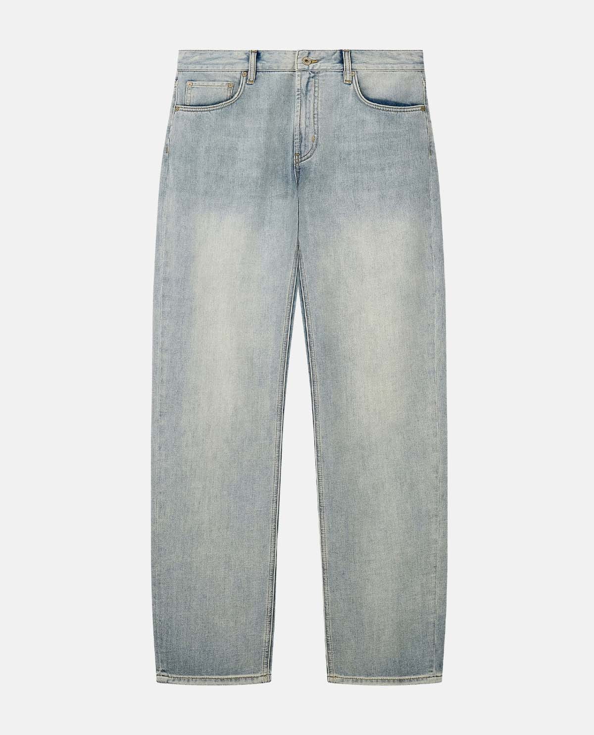 Quần jeans ống suông thiết kế 5 túi
