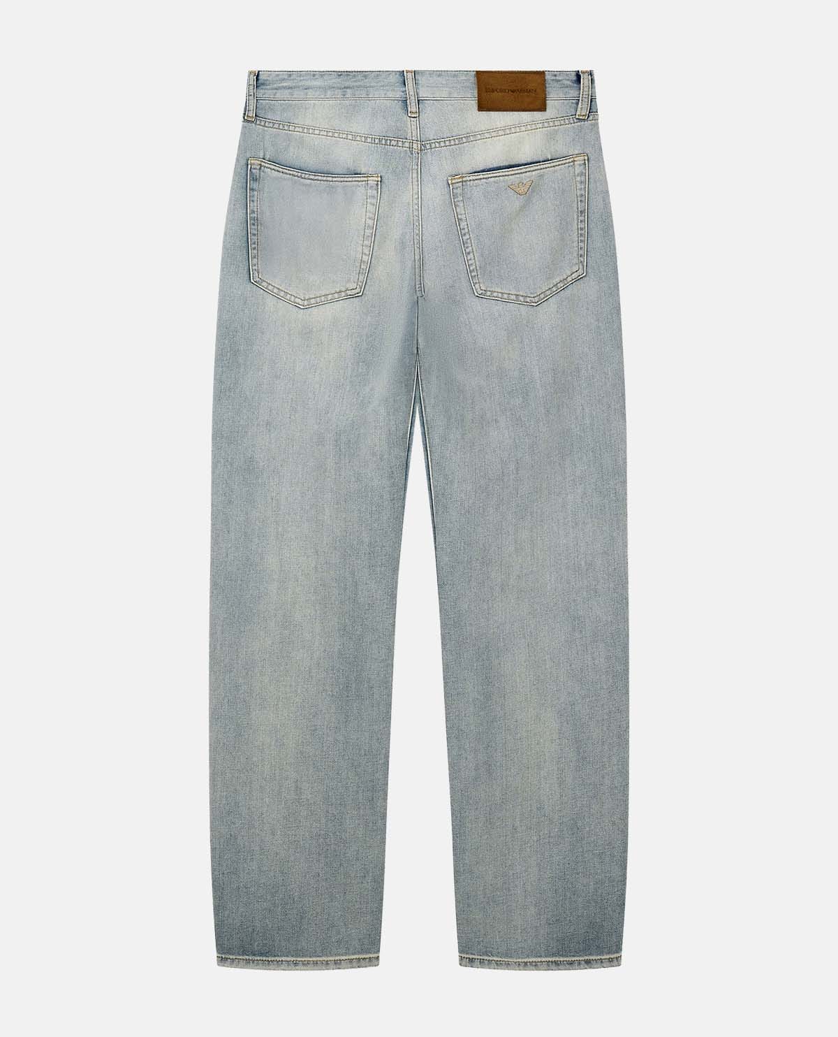 Quần jeans ống suông thiết kế 5 túi