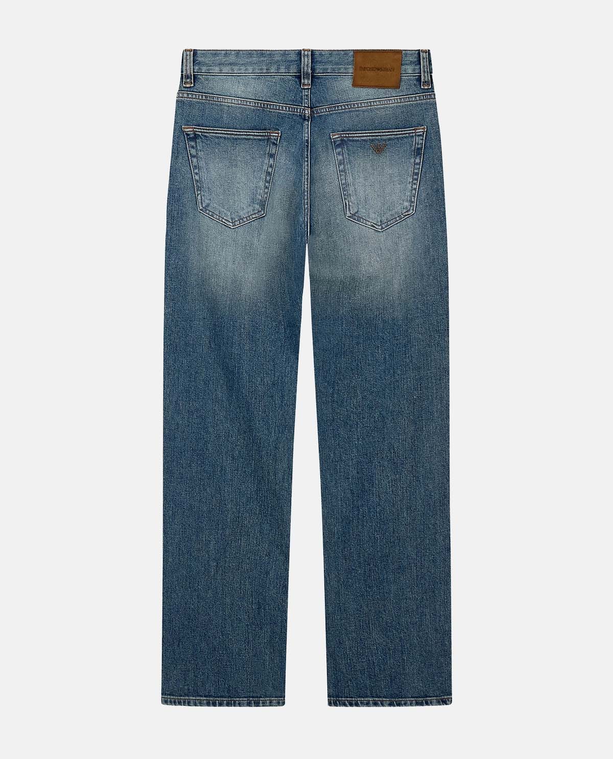 Quần jeans ống suông thiết kế 5 túi