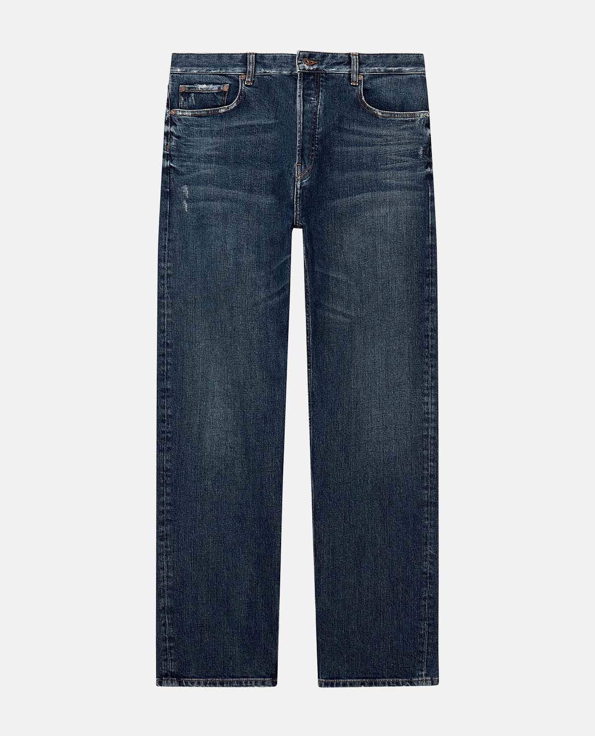 Quần jeans ống suông thiết kế 5 túi