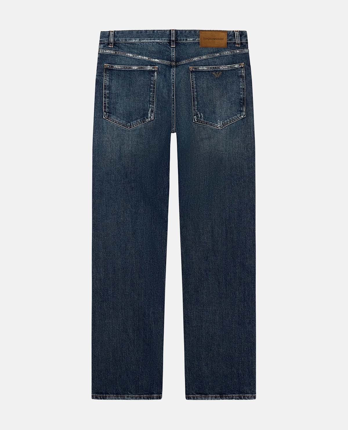 Quần jeans ống suông thiết kế 5 túi