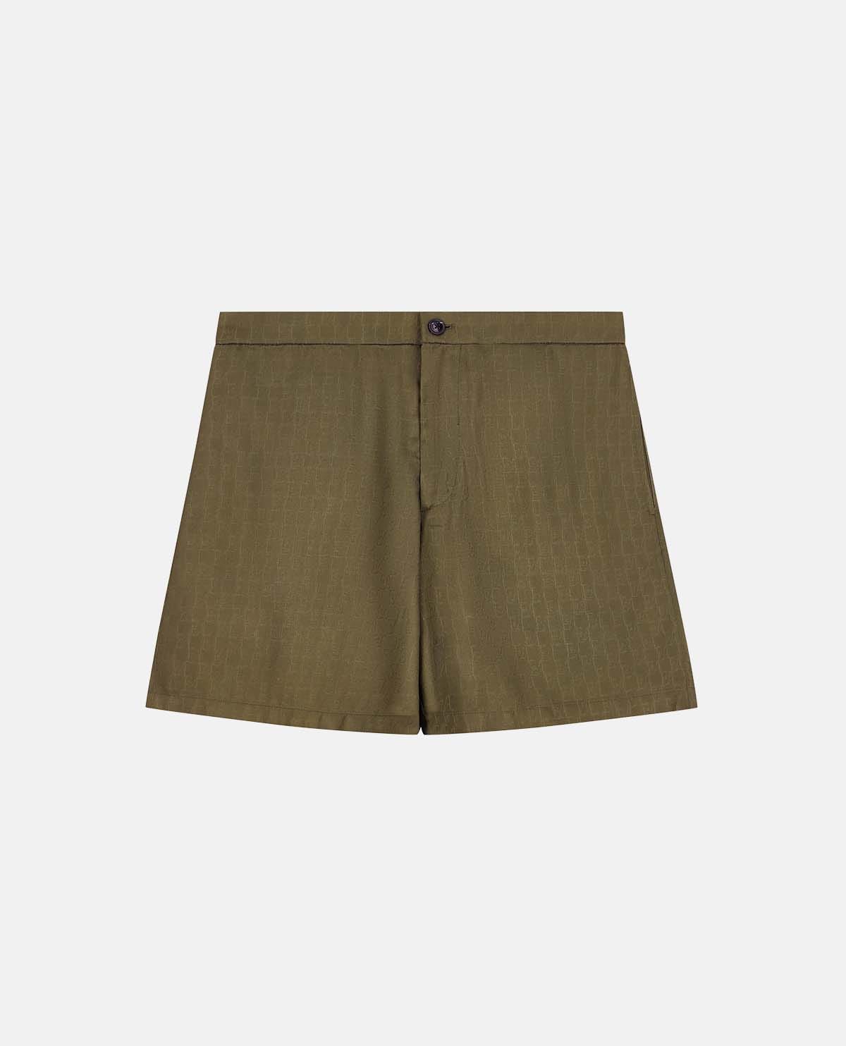 Quần short bermuda dáng regular fit