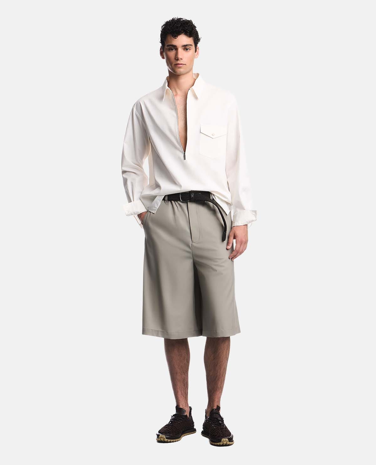 Quần short bermuda ống rộng