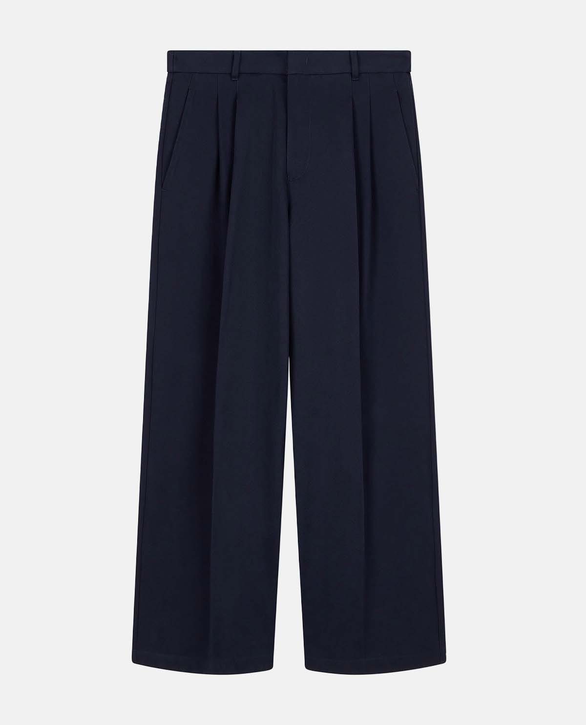 Quần tây cotton xếp ly