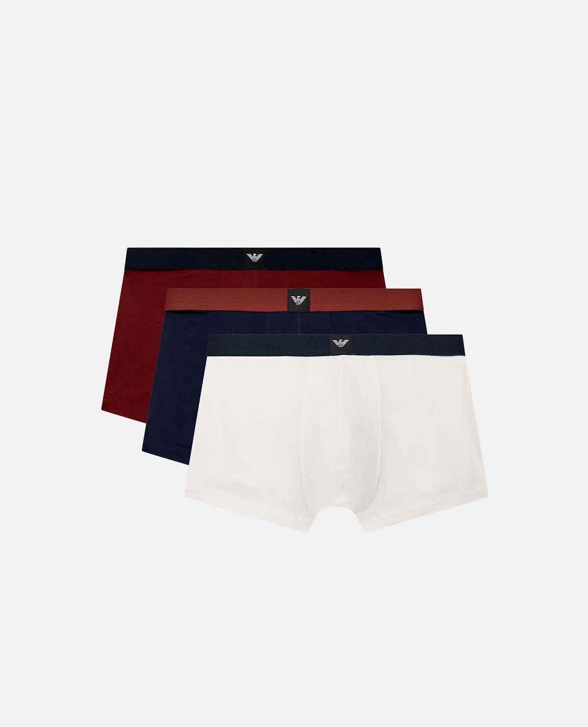 Bộ 3 quần lót boxer phối logo