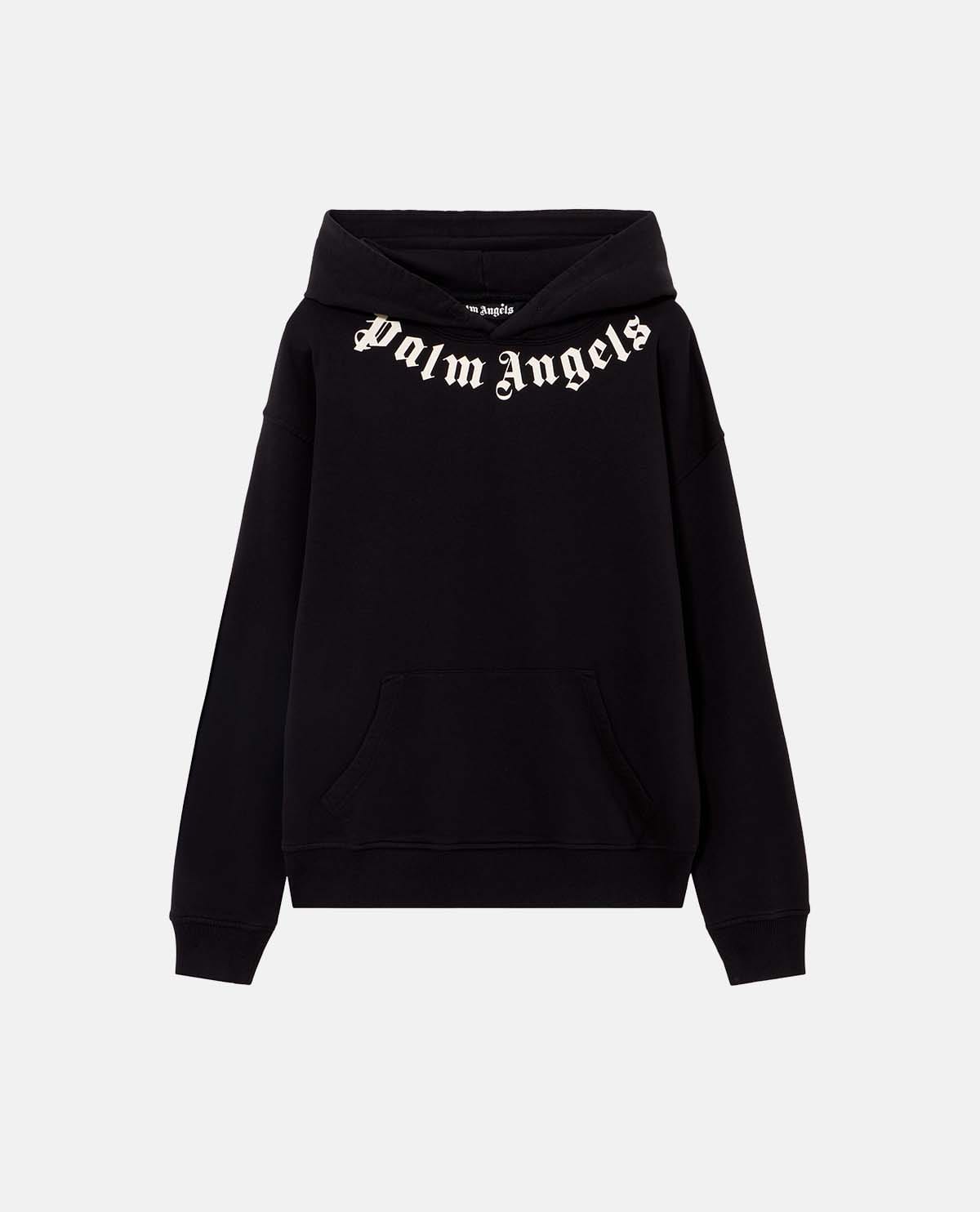 Áo hoodie tay dài phối logo