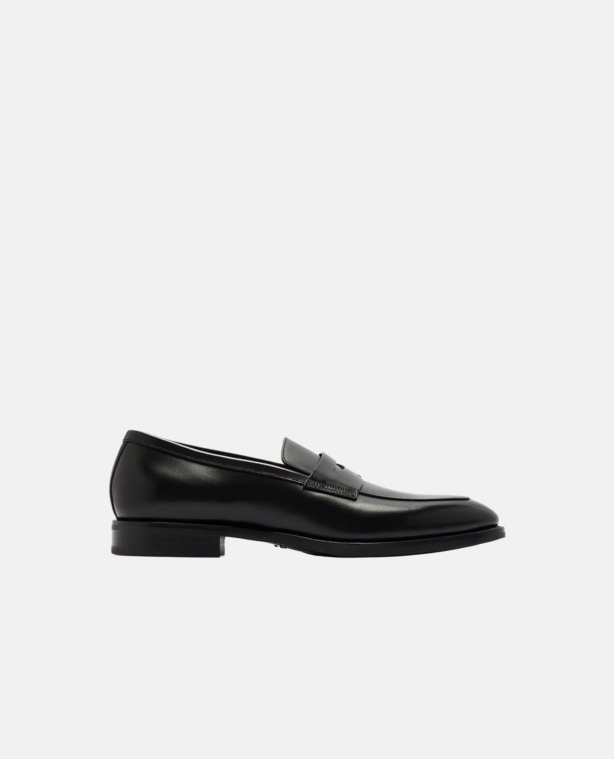 Giày penny loafer da
