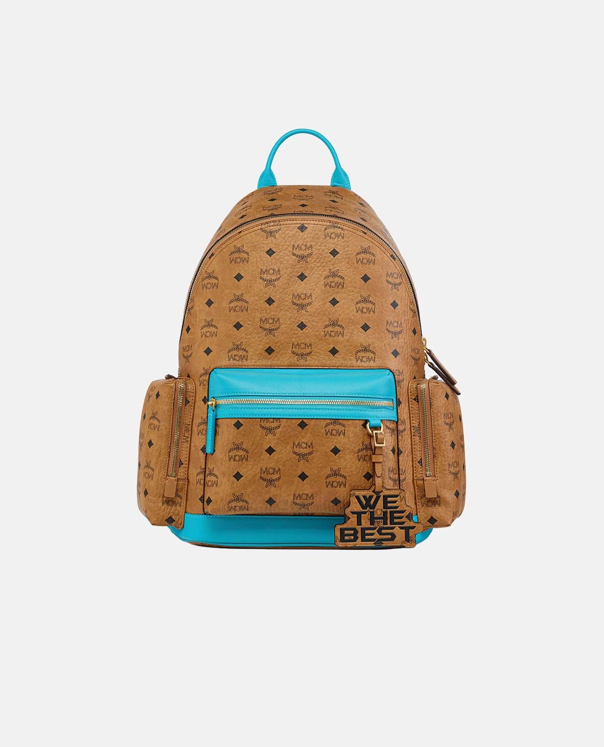 Balo MCM x We The Best cỡ trung họa tiết Visetos