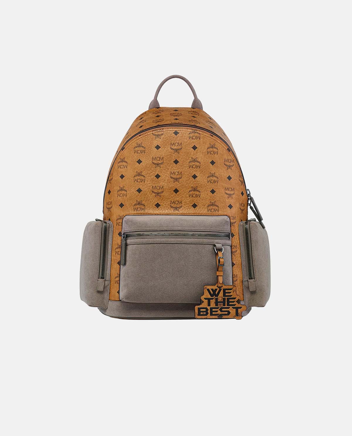 Balo MCM x We The Best cỡ trung họa tiết Visetos