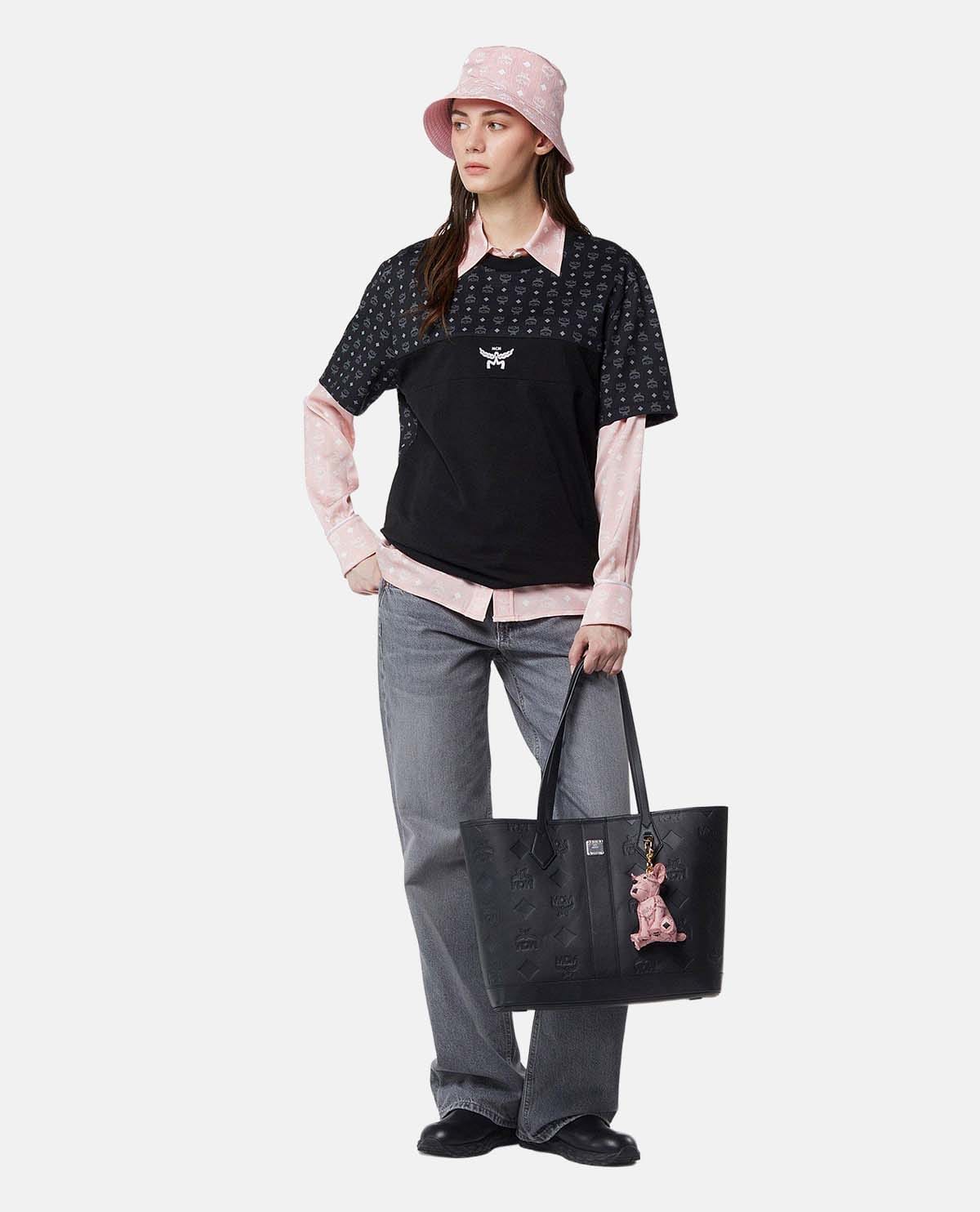 Túi shopper New Liz cỡ trung họa tiết Visetos