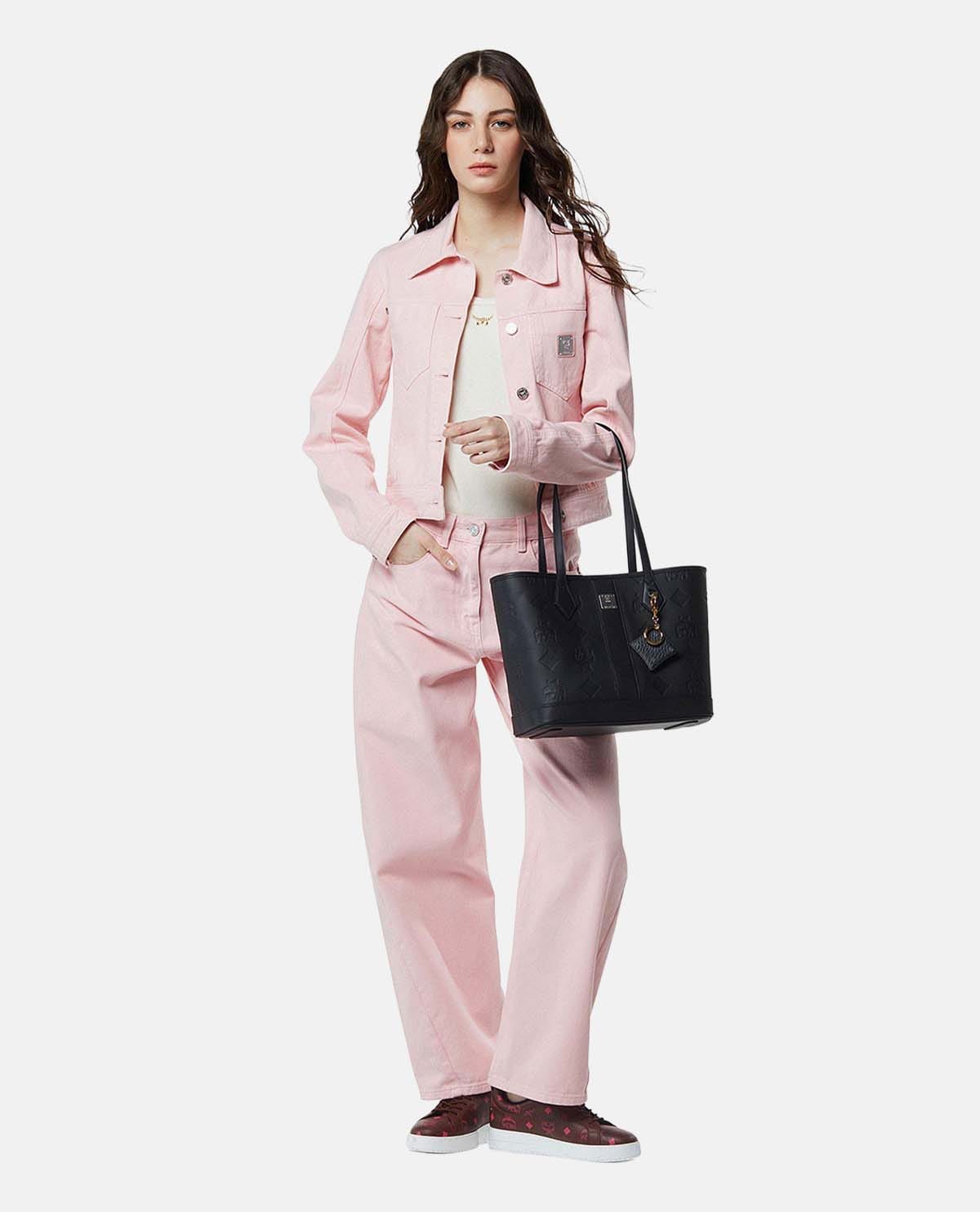 Túi shopper New Liz cỡ nhỏ họa tiết Visetos