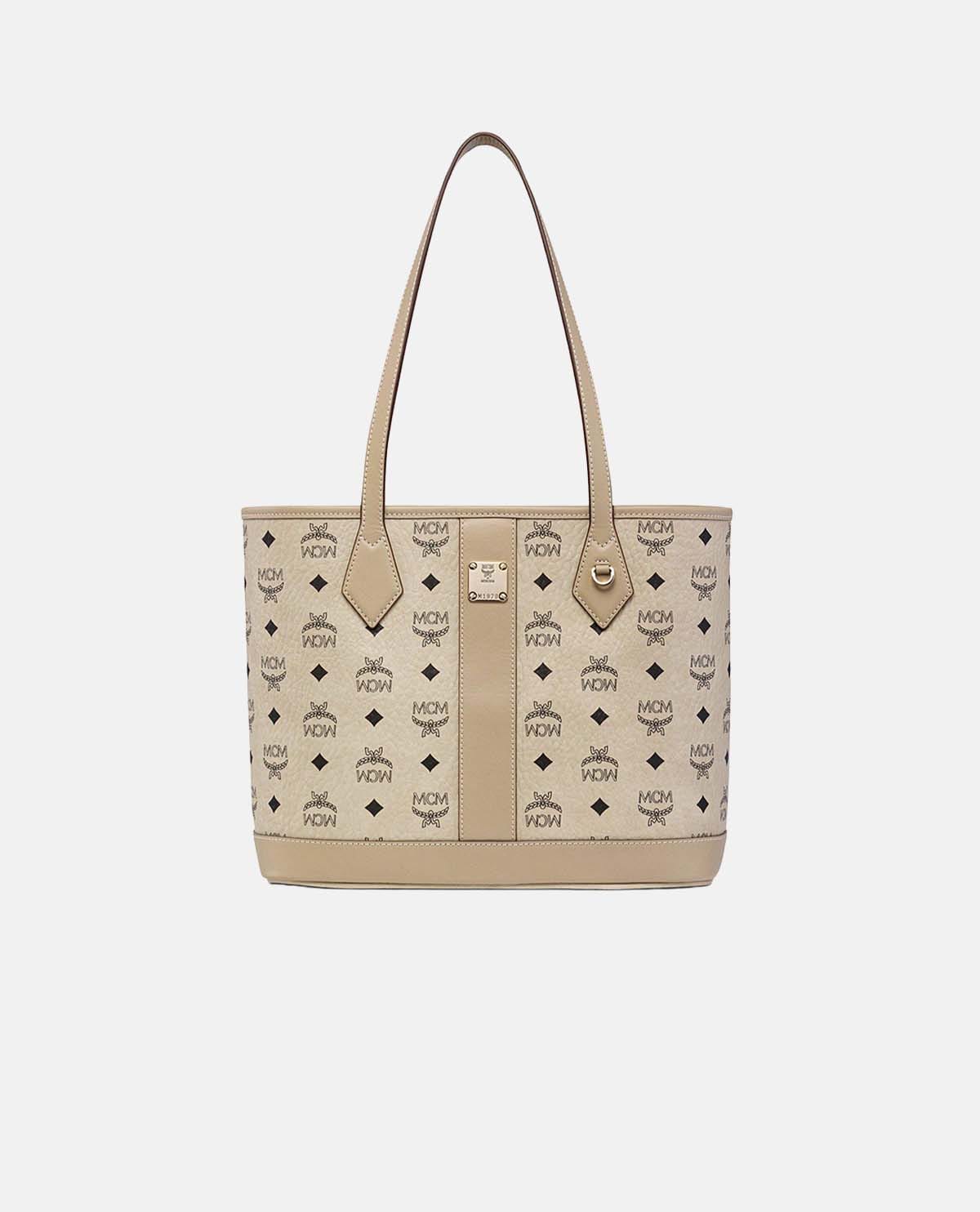 Túi shopper New Liz cỡ nhỏ họa tiết Visetos