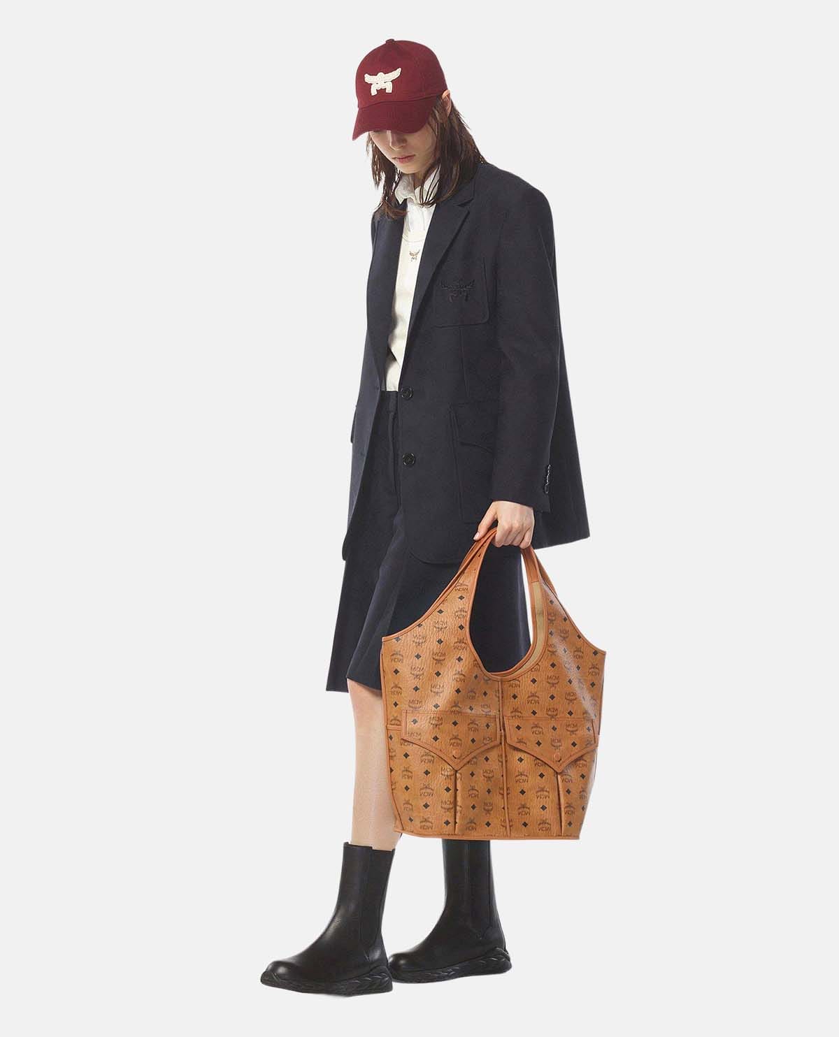 Túi shopper Leni cỡ đại họa tiết Visetos