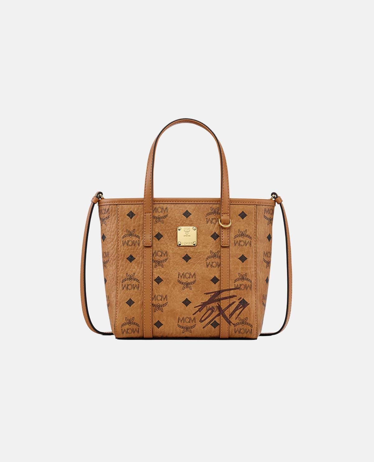 Túi shopper MCM X ATEEZ with MINGI Toni mini
