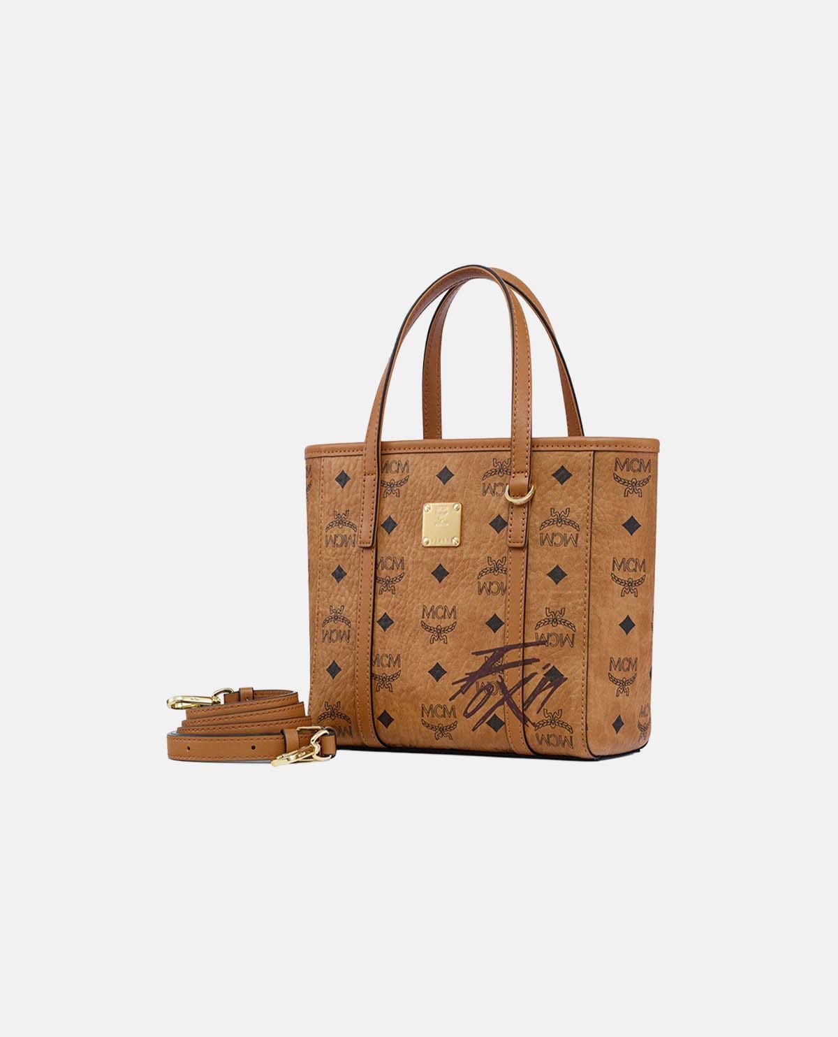 Túi shopper MCM X ATEEZ with MINGI Toni mini