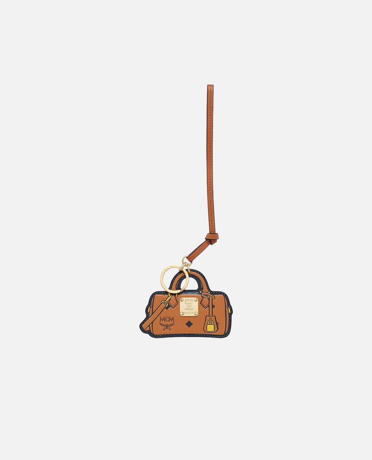 Charm túi xách 2D Ella họa tiết Visetos