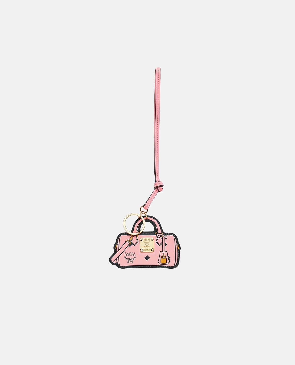 Charm túi xách 2D Ella họa tiết Visetos