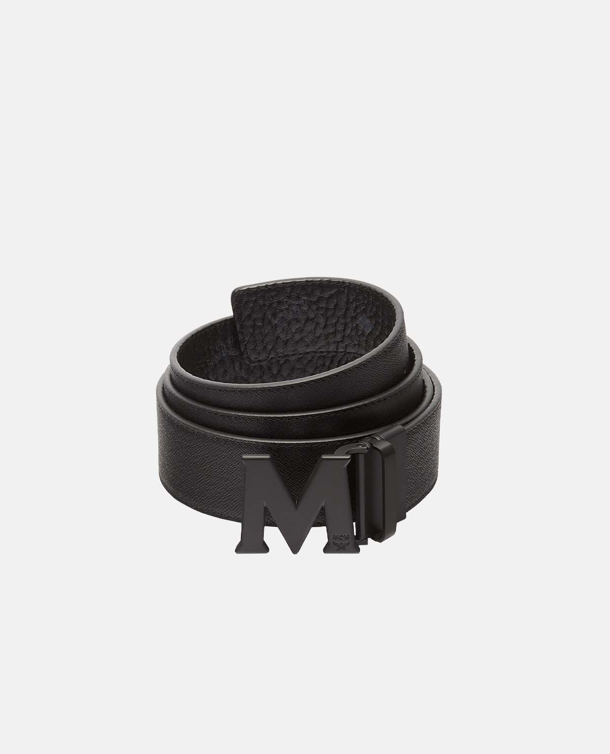 Thắt lưng hai mặt Claus M họa tiết Visetos 4.5 cm
