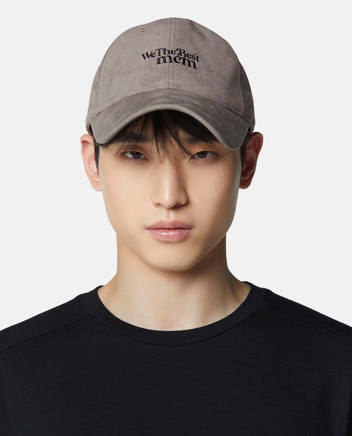 Nón lưỡi trai ultrasuede MCM x We The Best
