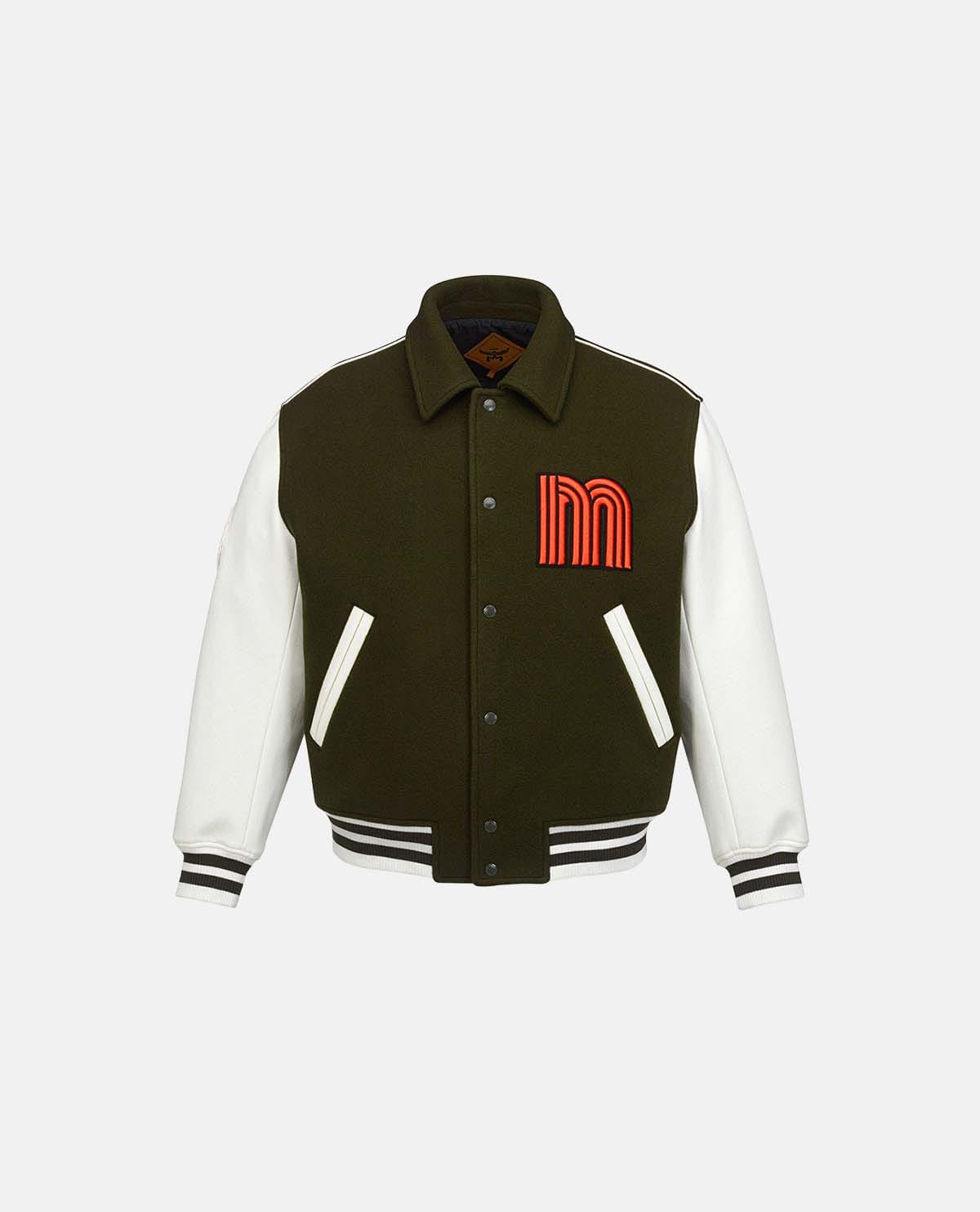 Áo khoác bomber phối logo M