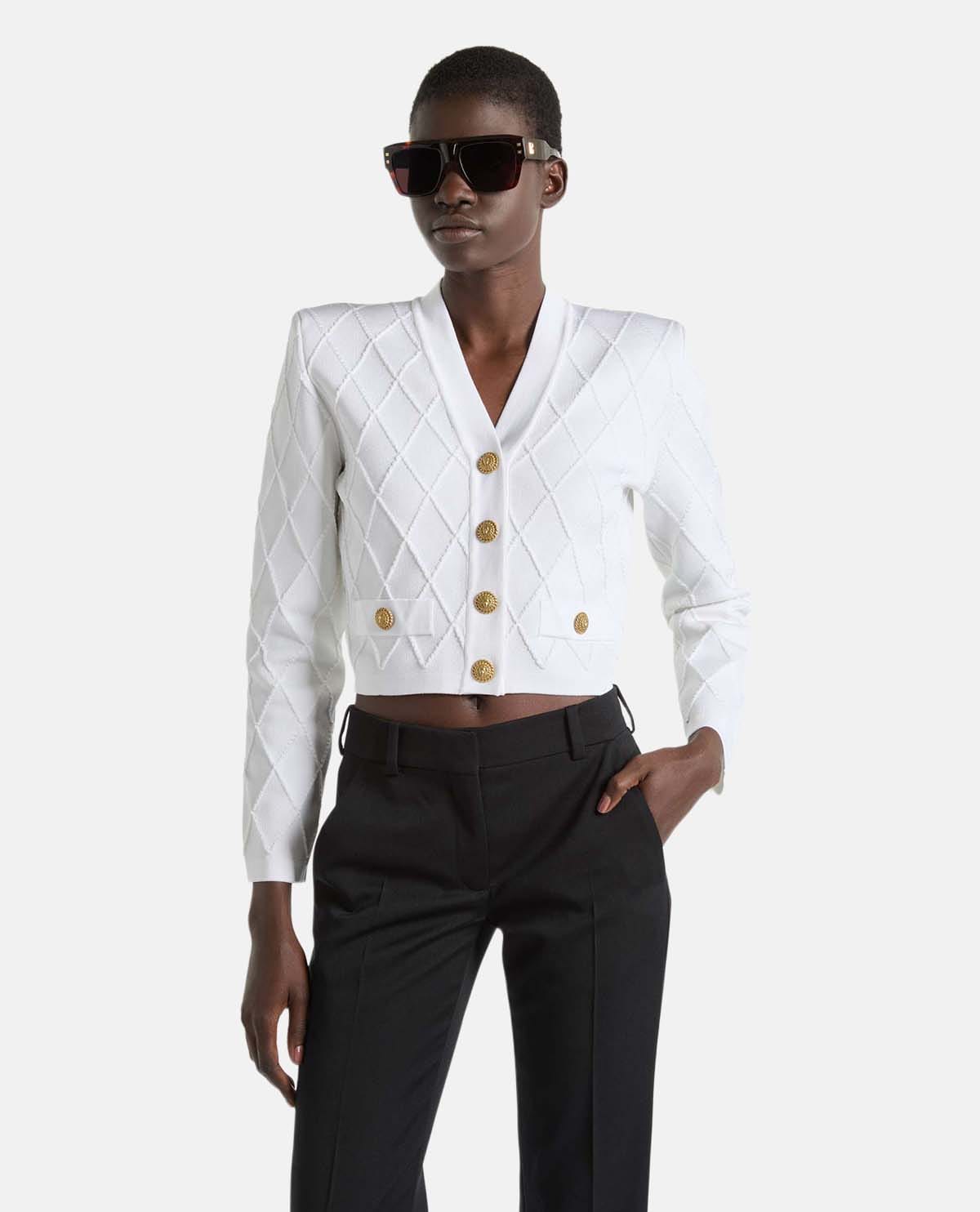 Áo cardigan dáng crop