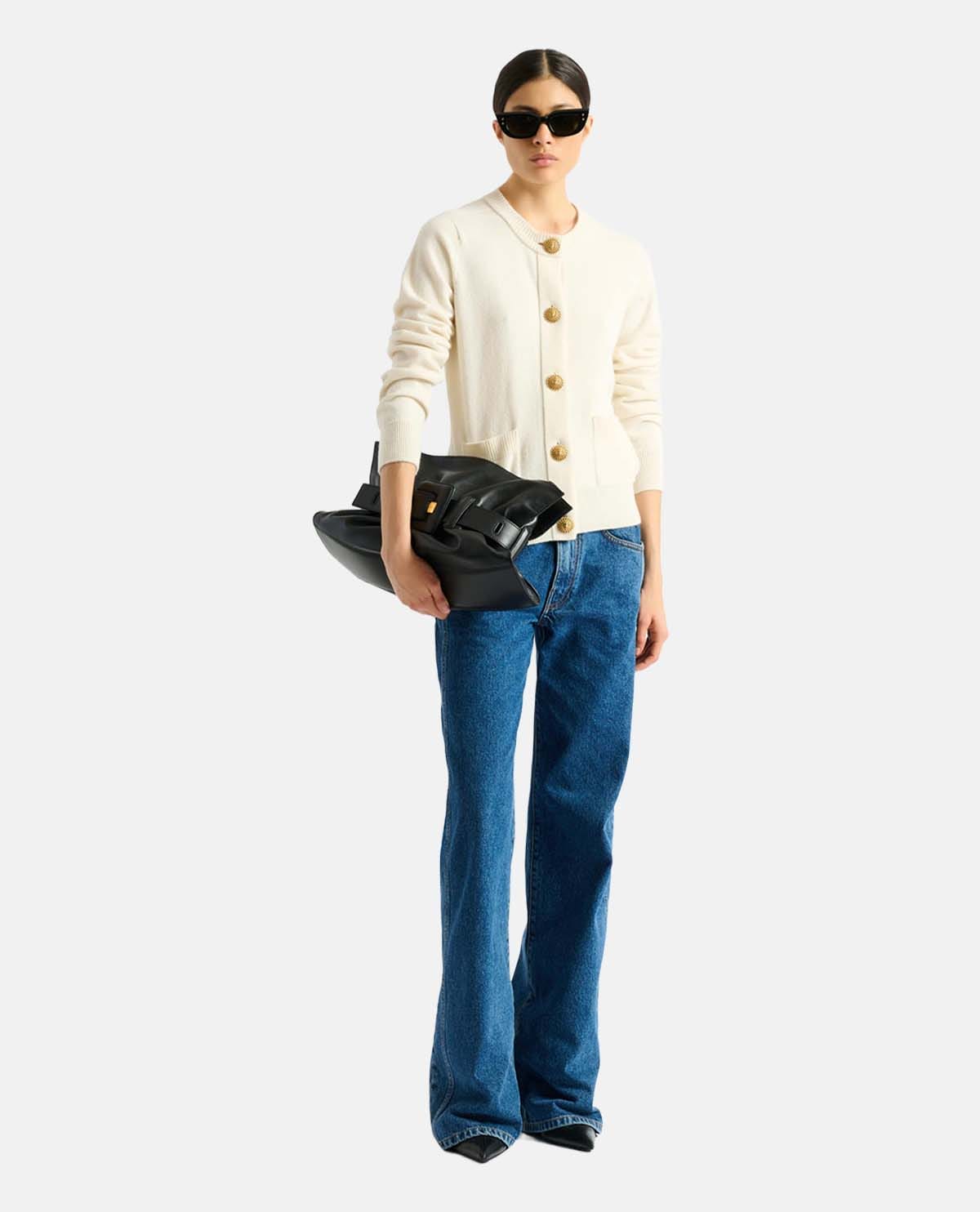Áo cardigan eco-cashmere