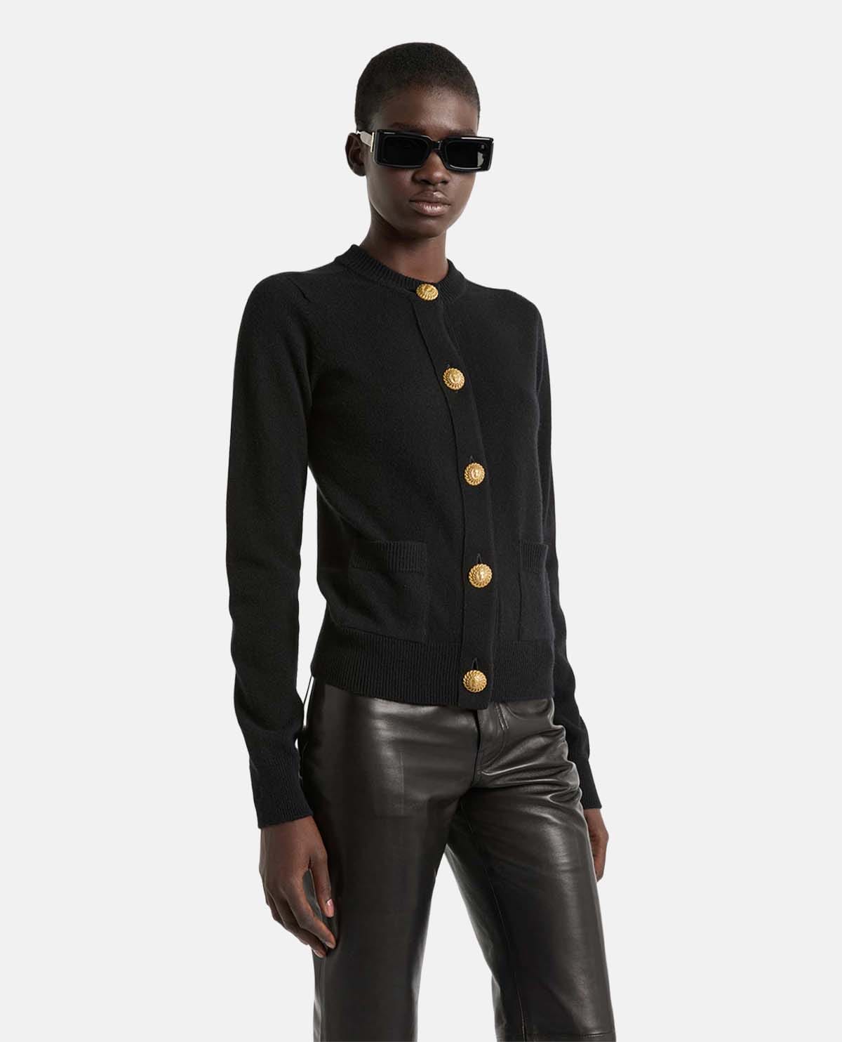 Áo cardigan eco-cashmere