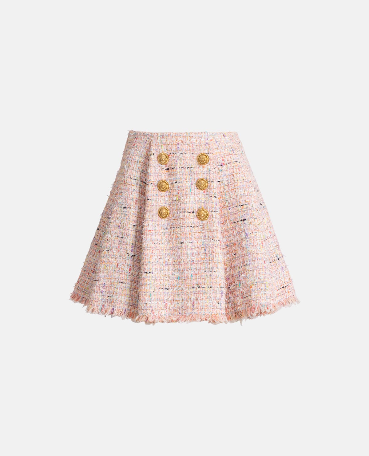 Chân váy tweed dáng xòe