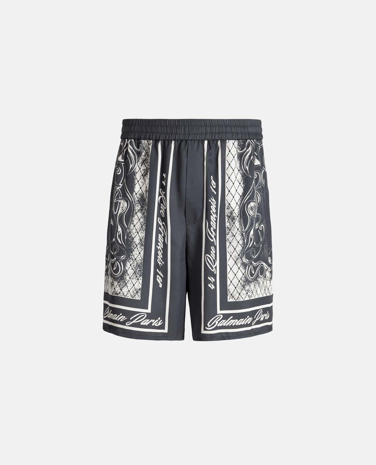 Quần short pyjama họa tiết Foulard