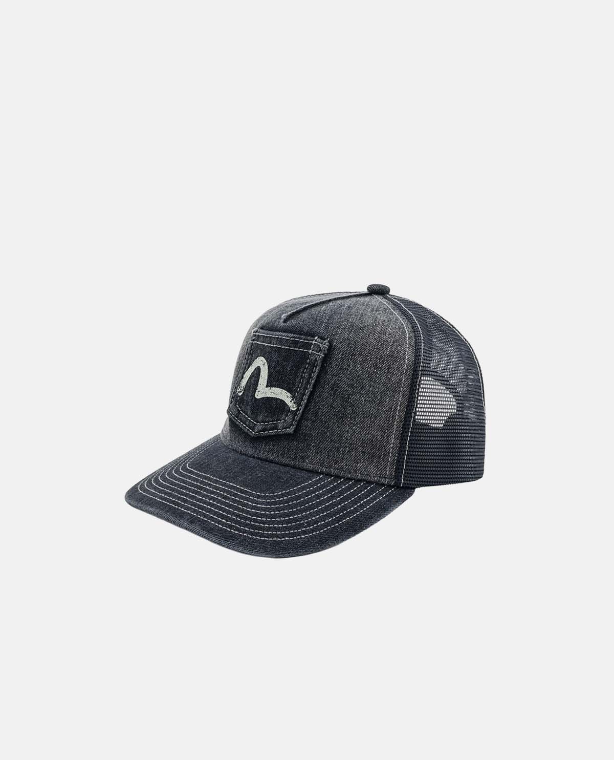 Nón lưỡi trai denim phối túi Seagull