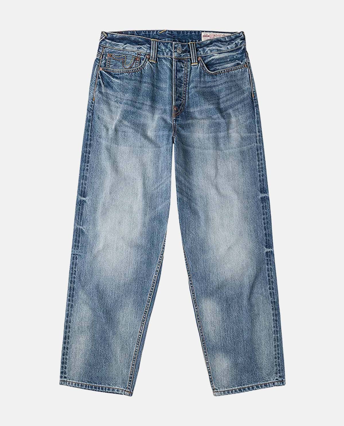 Quần jeans dáng suông họa tiết Daicock #2038
