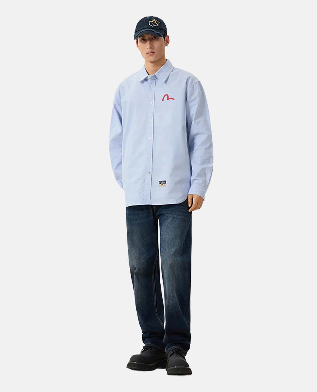 Áo sơ mi oxford họa tiết Seagull